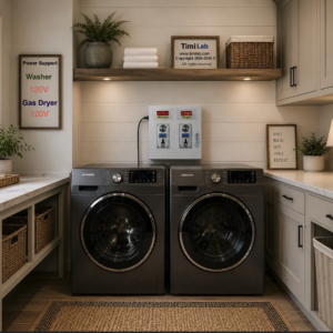 Smart Coin Box Kit – Convert Home Washer and Gas Dryer to Coin-Operated Laundry (120V)