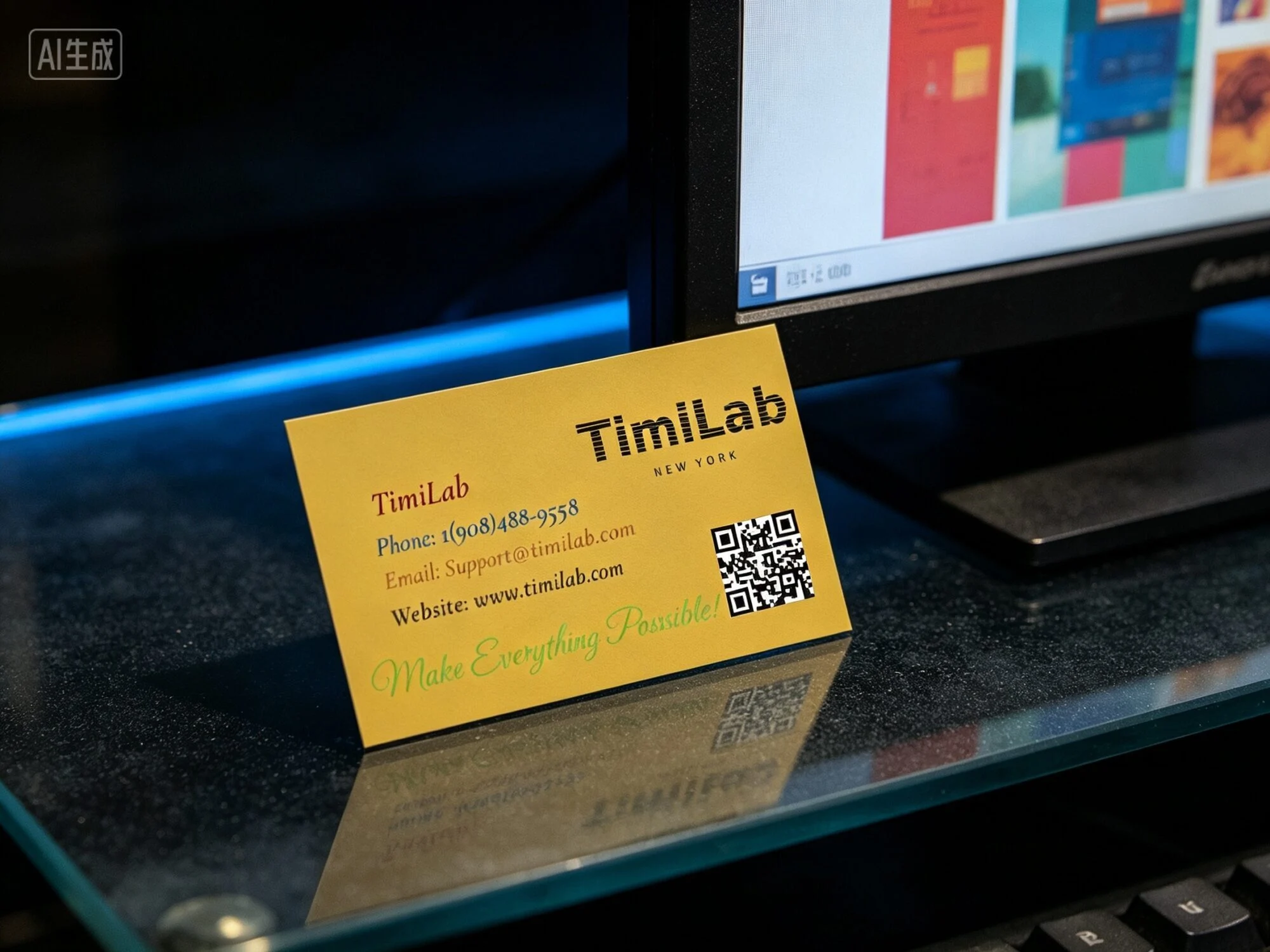 Personaliza una tarjeta NFC con impresión UV a color